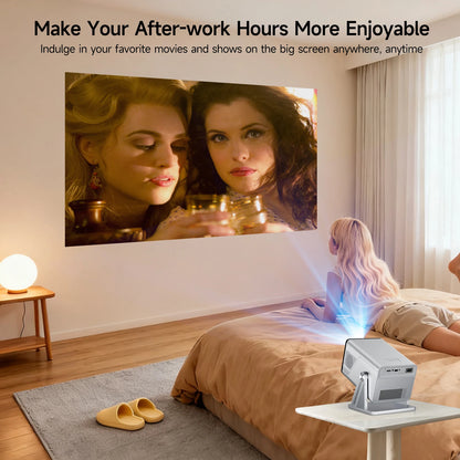 Magcubic 8K Support HD 1080P 1000ANSI X7 Projector With 5W Speaker Android 14 WiFi6 BT5.4 Outdoor Video Home Theater Projector