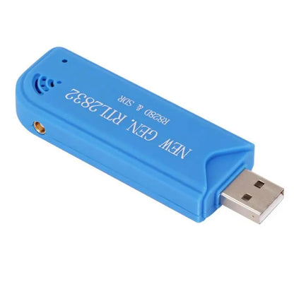 Software-Defined Radio Receiver USB RTL-SDR Receiver Set Equipped With RTL2832 ADC Chip 0.5 PPM TCXO And MCX Connector