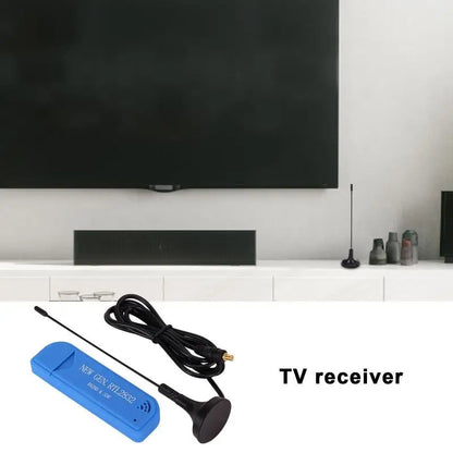Software-Defined Radio Receiver USB RTL-SDR Receiver Set Equipped With RTL2832 ADC Chip 0.5 PPM TCXO And MCX Connector